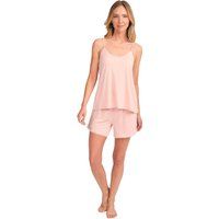 Damen Pyjama Set mit Trägertop und Shorts