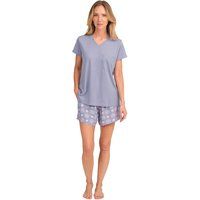 Damen Kurzarm-Pyjama-Set