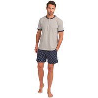Herren Kurzarm Schlafanzug Set