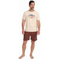 Herren Kurzarm Pyjama Set