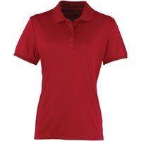 Damen Kurzarm Piqué Polo Shirt