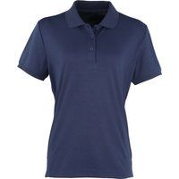 Damen Kurzarm Piqué Polo Shirt, Figurbetont