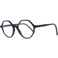 Geometrische Brille in Schwarz