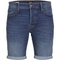 Klassische Jeansshorts mit Umschlag