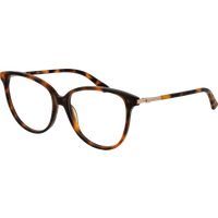 Gemusterte Cat-Eye-Brille