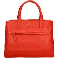 Strukturierte Kunstleder Henkeltasche