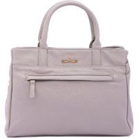 Strukturierte Kunstleder Henkeltasche