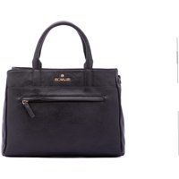 Strukturierte Kunstleder Henkeltasche