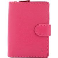 Farbblock-Bifold-Geldbörse aus Leder