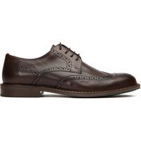 Klassische Leder Brogue Schnürschuhe