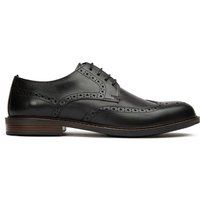 Klassische Leder Brogue Schnürschuhe