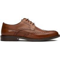 Klassische Leder Brogue Schnürschuhe
