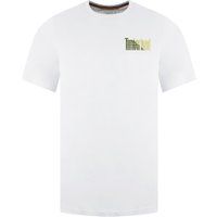 Baumwoll T-Shirt mit Grafikprint