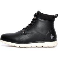 Herren Leder-Schnürstiefel