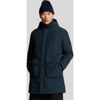 Wattierter Parka mit Kapuze für Herren
