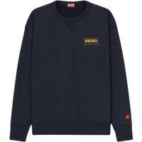 Klassisches Sweatshirt mit gesticktem Logo