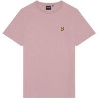Schlichtes Baumwoll-T-Shirt mit Rundhalsausschnitt