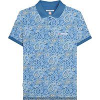 Lambretta - "SS25" Poloshirt Mit Markenzeichen für Herren (Dunkelblau/Holzasche)
