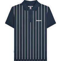 Lambretta - Poloshirt für Herren (Marineblau/Weiß)
