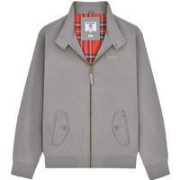 Klassische Harrington-Jacke mit Tartanfutter