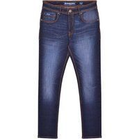 Herren Slim Fit Jeans mit dunkler Waschung