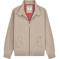 Klassische Harrington-Jacke mit Tartanfutter