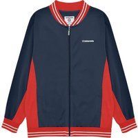 Trainingsjacke im Retro-Stil aus Trikotstoff