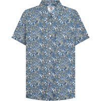 Kurzarmhemd mit Paisley-Muster