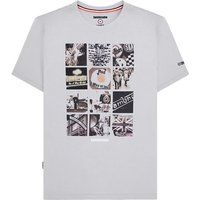 Baumwoll T-Shirt mit Grafikprint