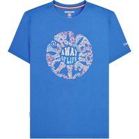 Baumwoll T-Shirt mit Grafikprint