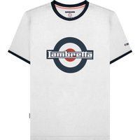 Grafisches Ringer-T-Shirt mit Logo