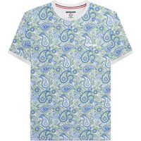 T-Shirt mit Paisley-Muster und Rundhalsausschnitt