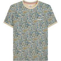 T-Shirt mit Paisley-Print und Rundhalsausschnitt