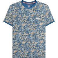 Baumwoll T-Shirt mit Paisley-Muster