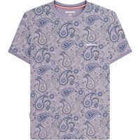T-Shirt mit Paisley-Muster und Rundhalsausschnitt