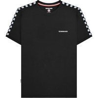 Herren T-Shirt mit Karomuster und Rundhalsausschnitt