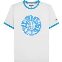 Herren-Ringer-T-Shirt mit Aufdruck