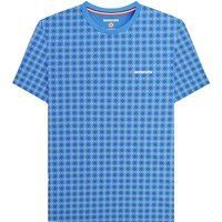 T-Shirt aus Baumwolle mit geometrischem Muster