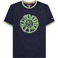 Herren-Ringer-T-Shirt mit Grafik