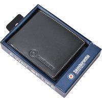 Lambretta - Leder Brieftasche Logo (Schwarz)