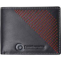Geprägte Leder-Geldbörse im Bifold-Stil
