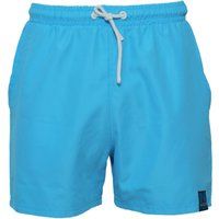 Klassische Uni-Badeshorts mit Kordelzug