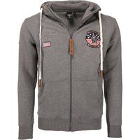 Top Gun Sweatjacke mit Stickereien