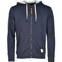 Lässige Kapuzenjacke mit Reißverschluss und Kordelzug