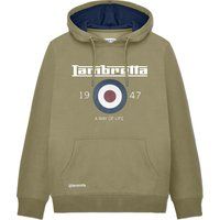 Kapuzenpullover mit Grafikprint und Logo