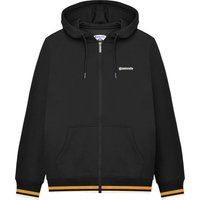Herren Logo Hoodie mit durchgehendem Reißverschluss