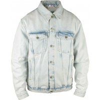 Jeansjacke aus hellblauem Denim