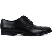 Herren Schwarze Oxford-Lederschuhe