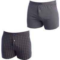 Herren Essential Web-Boxershorts Packung