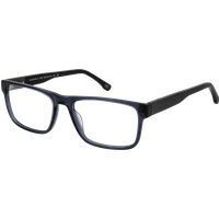 Rechteckige Azetat-Brille mit Vollrand